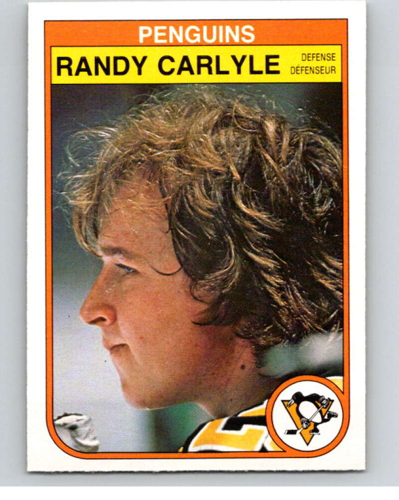 1982-83 O-Pee-Chee #265 Randy Carlyle Pittsburgh Penguins V58917 Image 1
