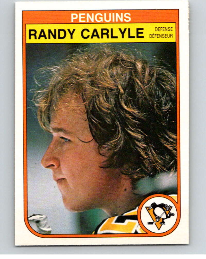 1982-83 O-Pee-Chee #265 Randy Carlyle Pittsburgh Penguins V58918 Image 1