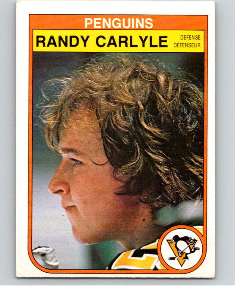 1982-83 O-Pee-Chee #265 Randy Carlyle Pittsburgh Penguins V58919 Image 1