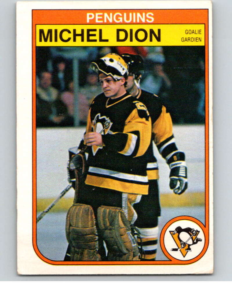 1982-83 O-Pee-Chee #267 Michel Dion Pittsburgh Penguins V58929 Image 1