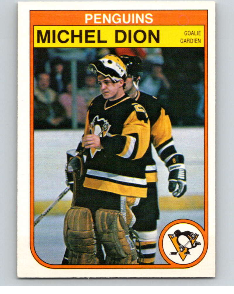 1982-83 O-Pee-Chee #267 Michel Dion Pittsburgh Penguins V58934 Image 1