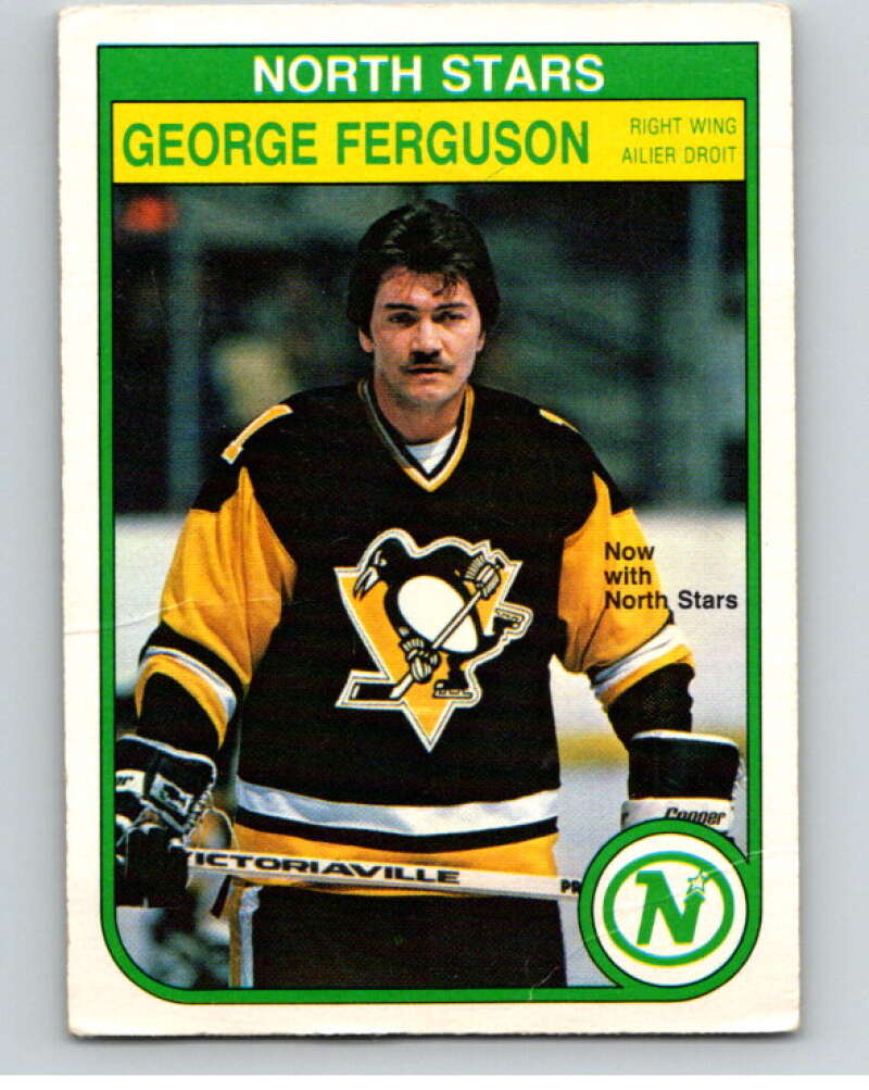 1982-83 O-Pee-Chee #268 George Ferguson Minnesota North Stars V58936 Image 1