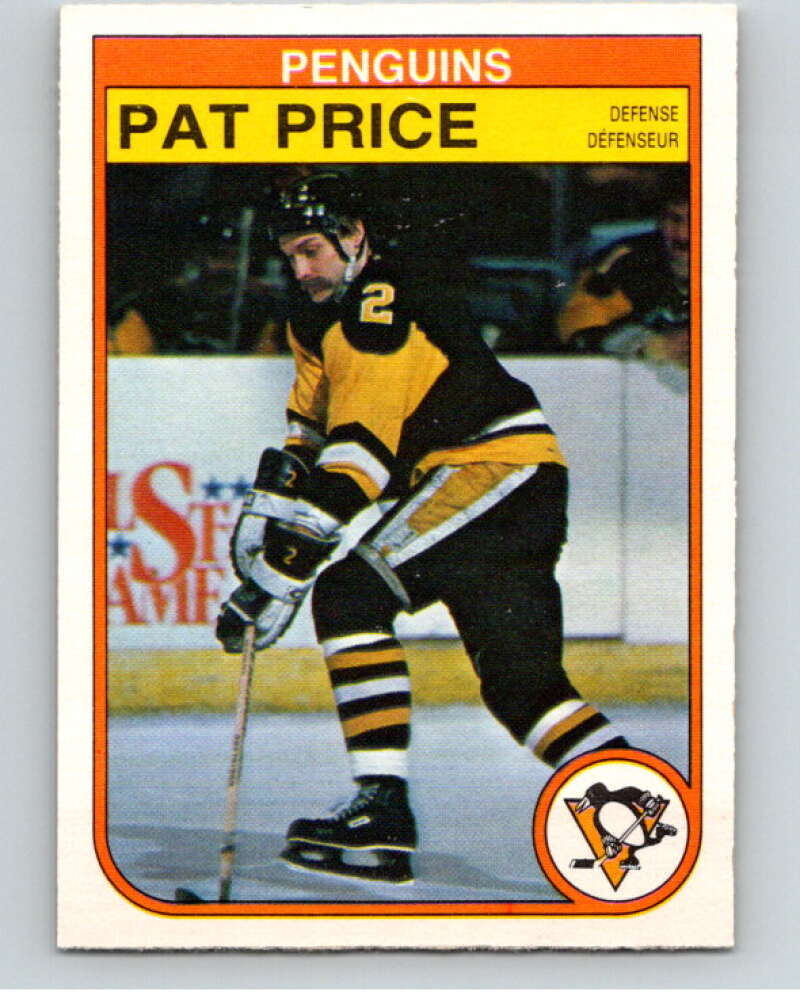 1982-83 O-Pee-Chee #274 Pat Price Pittsburgh Penguins V58980 Image 1