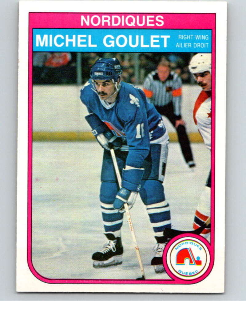 1982-83 O-Pee-Chee #284 Michel Goulet Quebec Nordiques V59064 Image 1