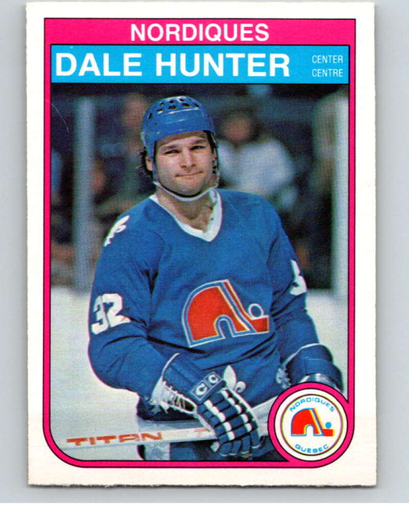 1982-83 O-Pee-Chee #285 Dale Hunter Quebec Nordiques V59067 Image 1