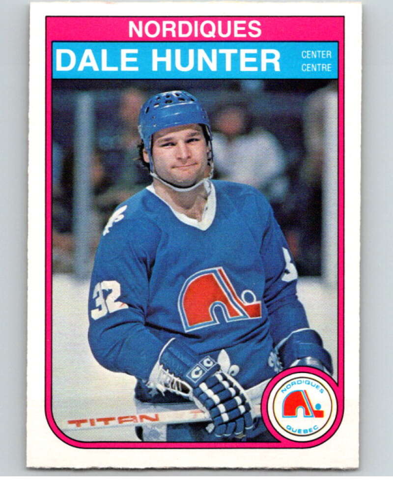 1982-83 O-Pee-Chee #285 Dale Hunter Quebec Nordiques V59068 Image 1