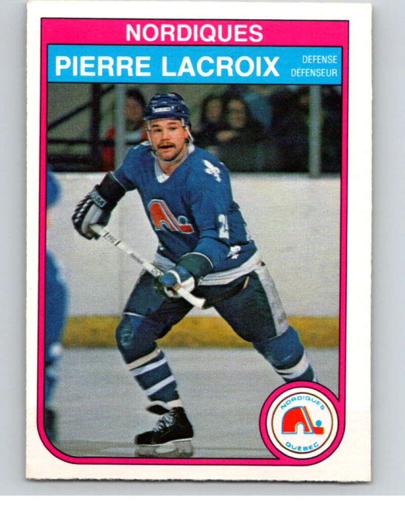 1982-83 O-Pee-Chee #286 Pierre Lacroix Quebec Nordiques V59072 Image 1
