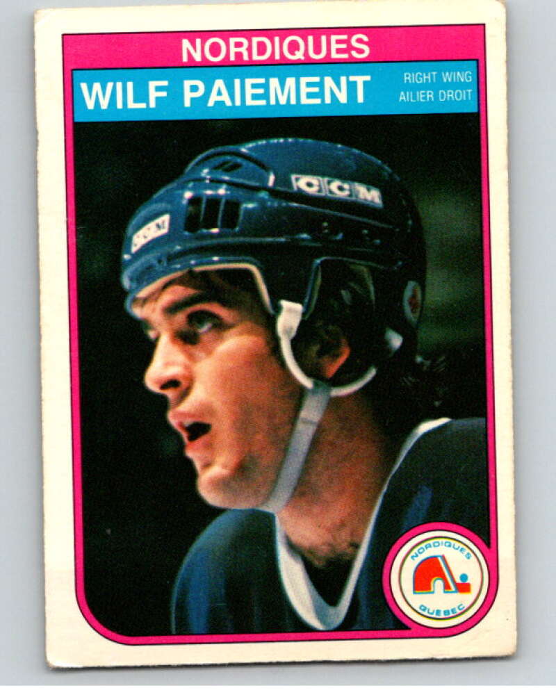 1982-83 O-Pee-Chee #288 Wilf Paiement Quebec Nordiques V59087 Image 1