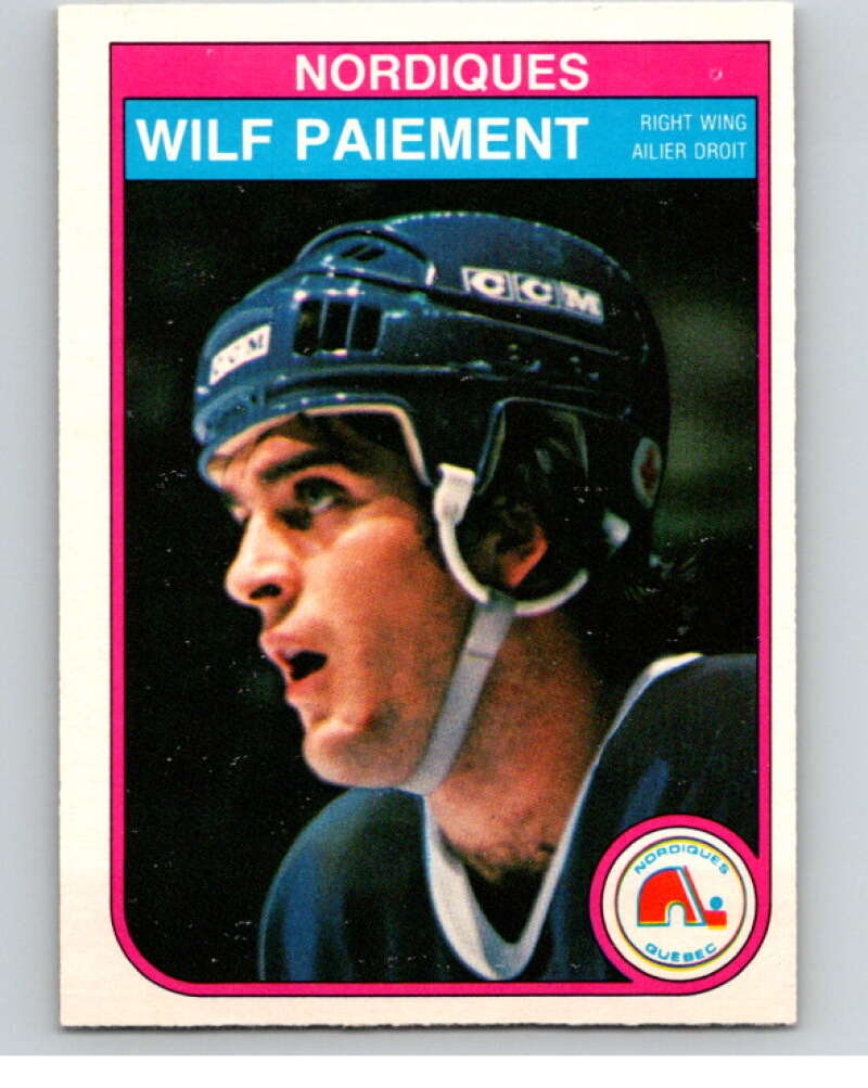 1982-83 O-Pee-Chee #288 Wilf Paiement Quebec Nordiques V59088 Image 1