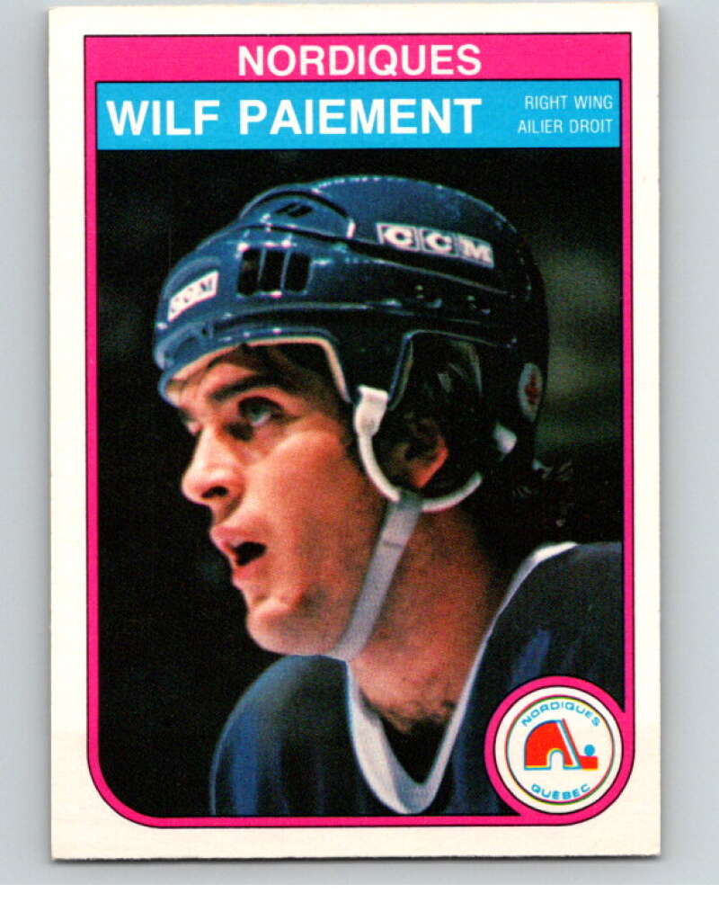 1982-83 O-Pee-Chee #288 Wilf Paiement Quebec Nordiques V59093 Image 1
