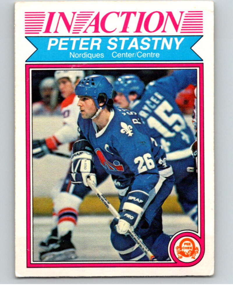 1982-83 O-Pee-Chee #293 Peter Stastny IA Quebec Nordiques V59130 Image 1