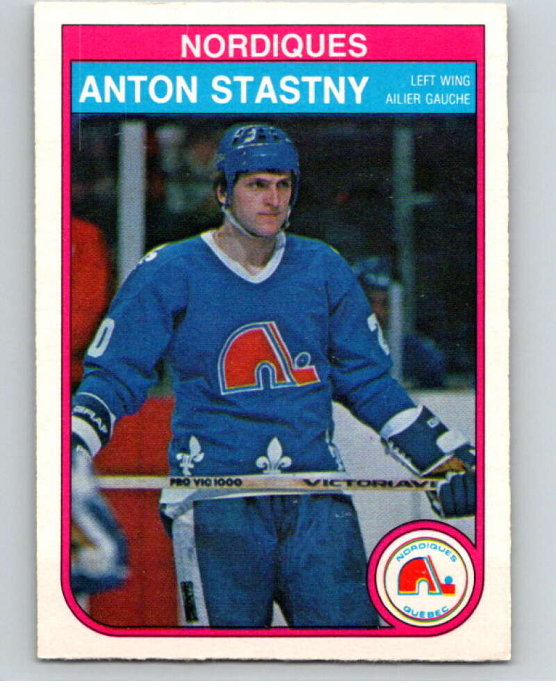 1982-83 O-Pee-Chee #294 Anton Stastny Quebec Nordiques V59136 Image 1