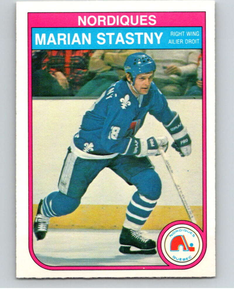 1982-83 O-Pee-Chee #295 Marian Stastny RC Rookie Quebec Nordiques V59142 Image 1