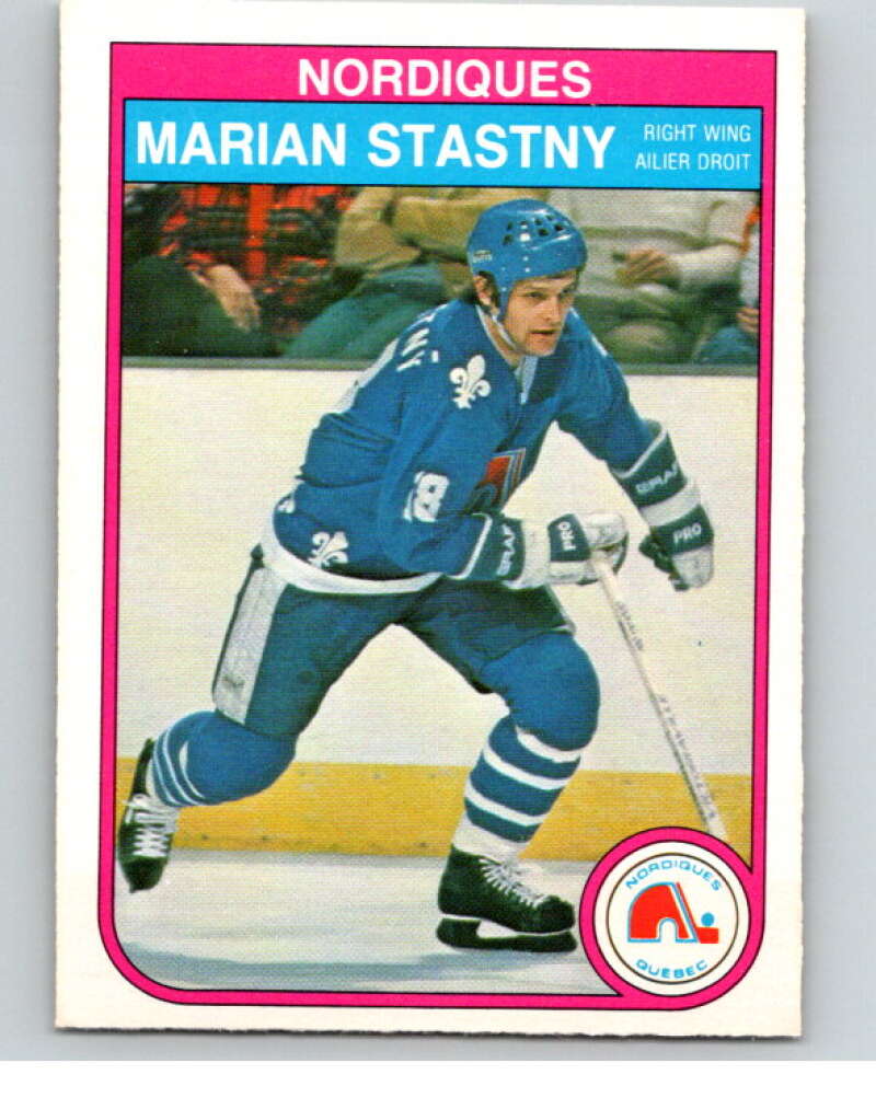1982-83 O-Pee-Chee #295 Marian Stastny RC Rookie Quebec Nordiques V59143 Image 1
