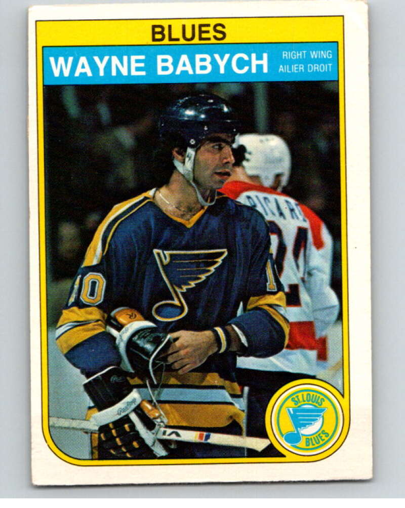 1982-83 O-Pee-Chee #299 Wayne Babych St. Louis Blues V59177 Image 1