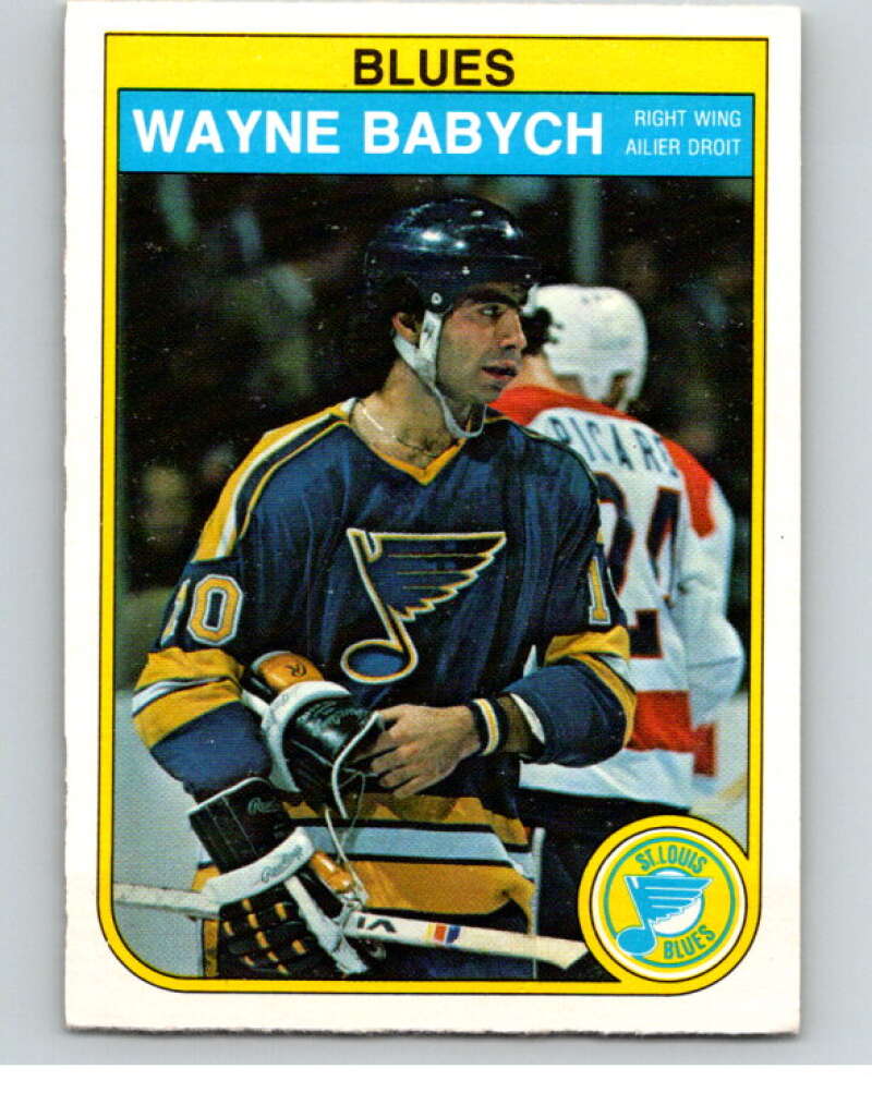 1982-83 O-Pee-Chee #299 Wayne Babych St. Louis Blues V59183 Image 1