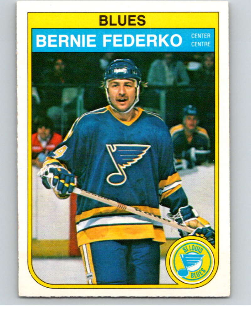 1982-83 O-Pee-Chee #302 Bernie Federko St. Louis Blues V59199 Image 1