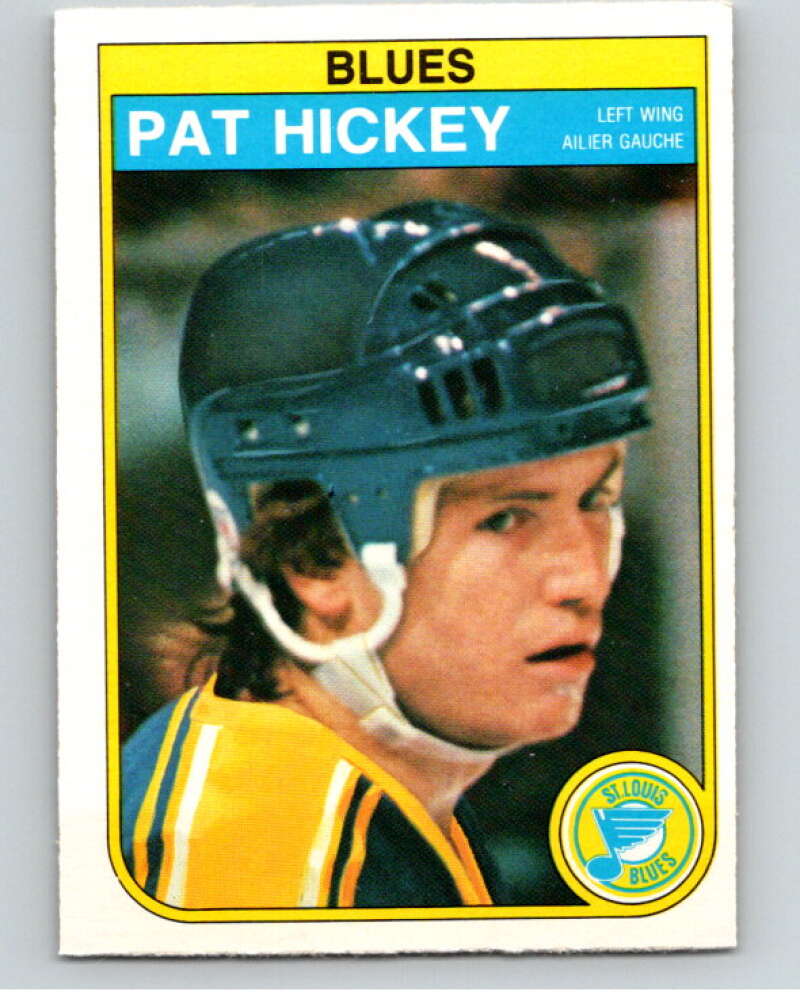 1982-83 O-Pee-Chee #304 Pat Hickey St. Louis Blues V59209 Image 1