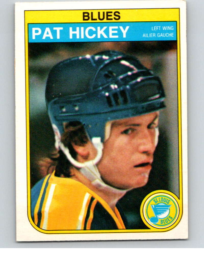 1982-83 O-Pee-Chee #304 Pat Hickey St. Louis Blues V59211 Image 1