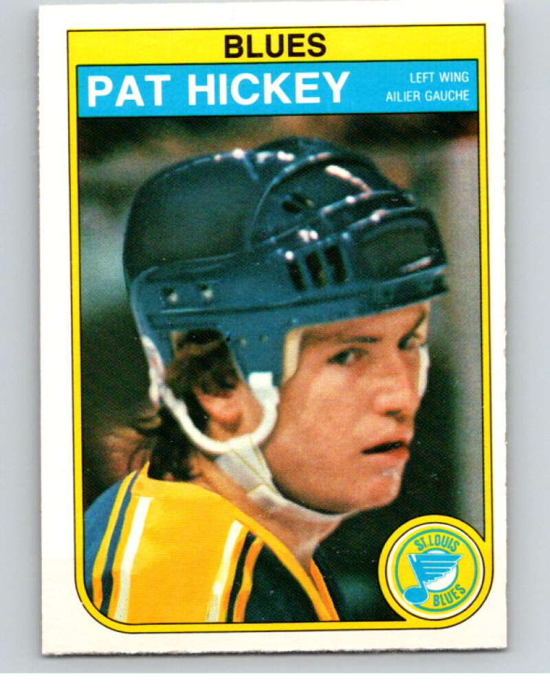 1982-83 O-Pee-Chee #304 Pat Hickey St. Louis Blues V59217 Image 1