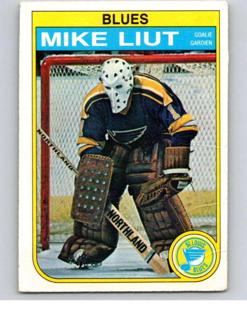 1982-83 O-Pee-Chee #306 Mike Liut St. Louis Blues V59234 Image 1