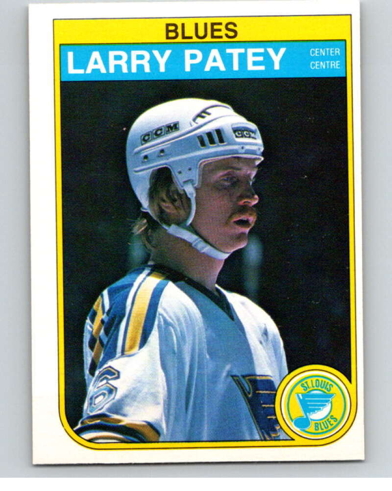 1982-83 O-Pee-Chee #308 Larry Patey St. Louis Blues V59246 Image 1