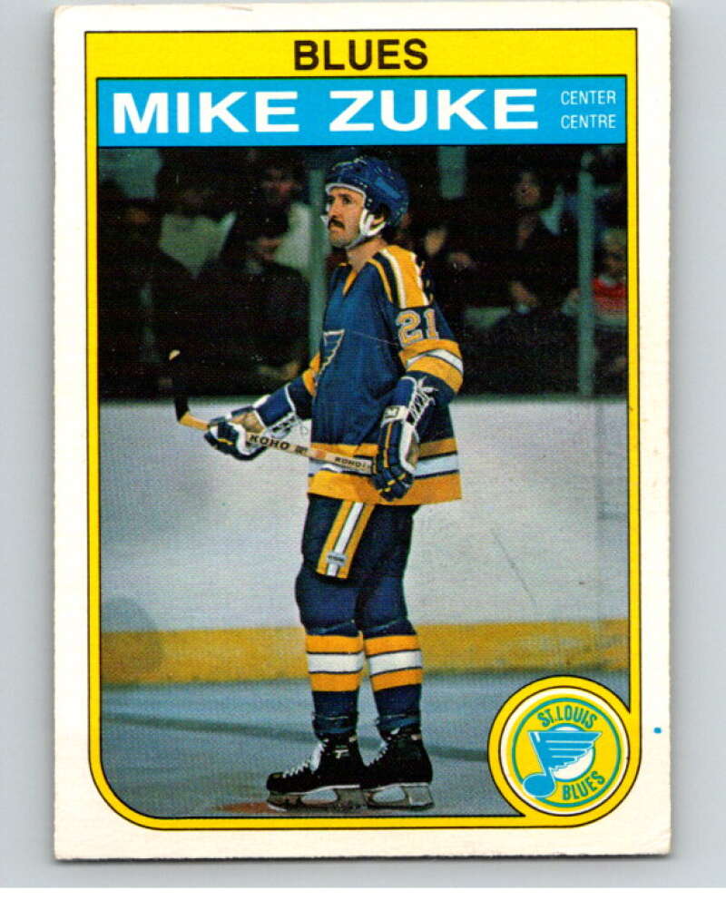 1982-83 O-Pee-Chee #313 Mike Zuke St. Louis Blues V59279 Image 1
