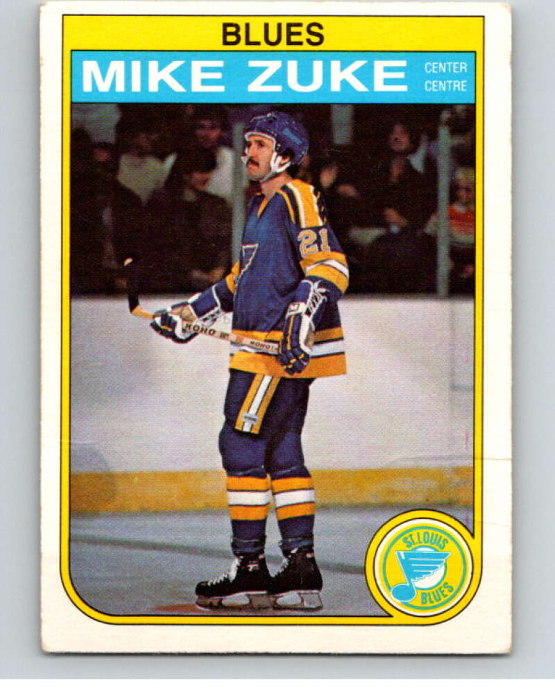 1982-83 O-Pee-Chee #313 Mike Zuke St. Louis Blues V59282 Image 1