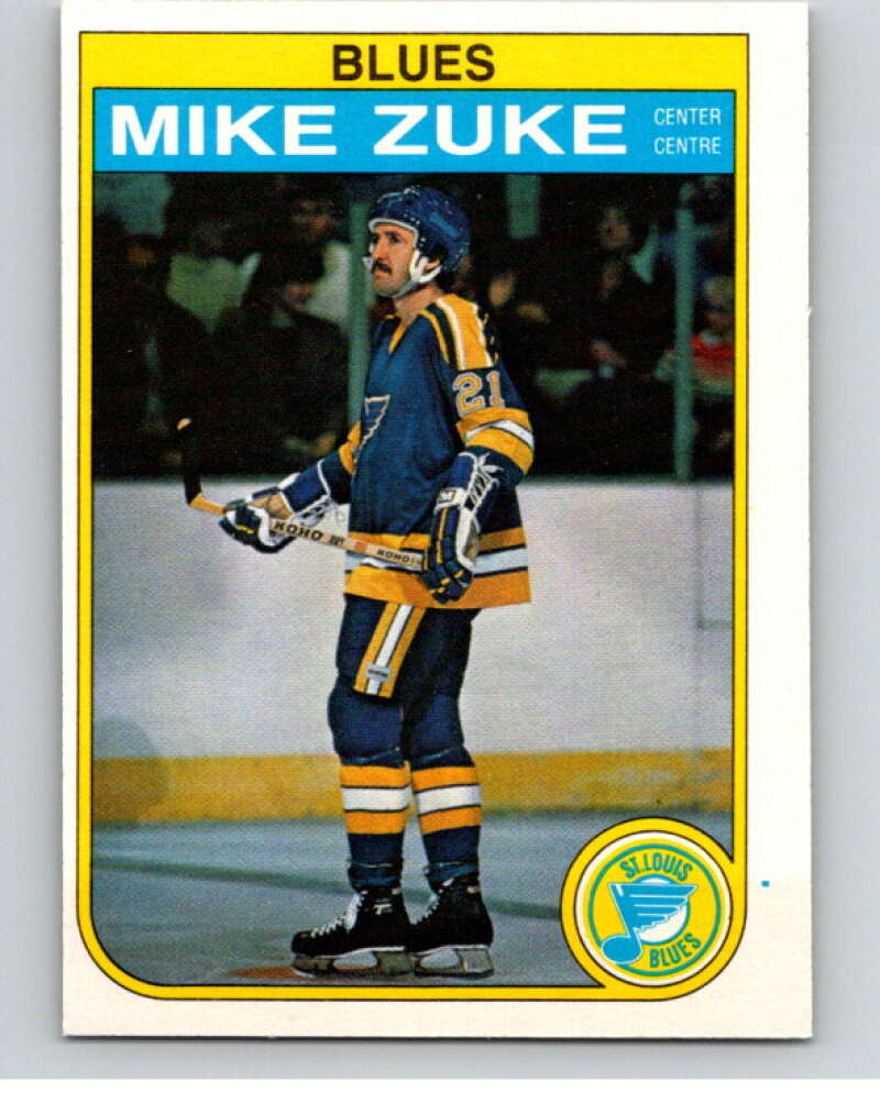 1982-83 O-Pee-Chee #313 Mike Zuke St. Louis Blues V59285 Image 1