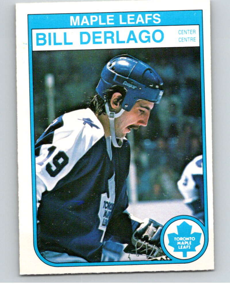1982-83 O-Pee-Chee #319 Bill Derlago Toronto Maple Leafs V59322 Image 1