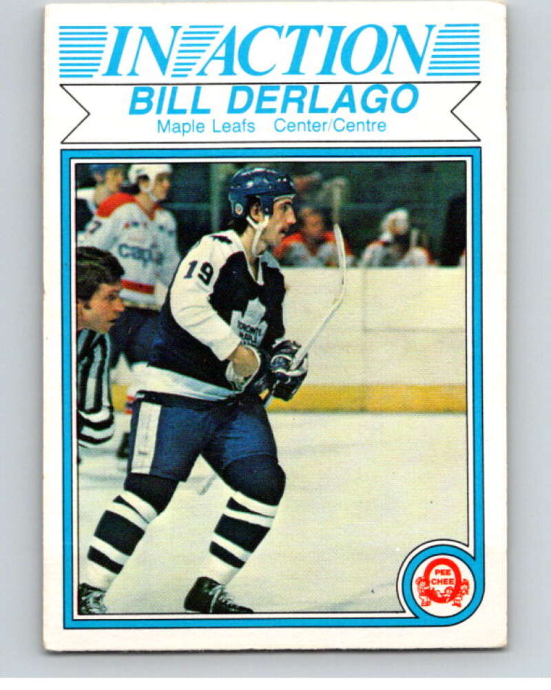 1982-83 O-Pee-Chee #320 Bill Derlago IA Toronto Maple Leafs V59327 Image 1