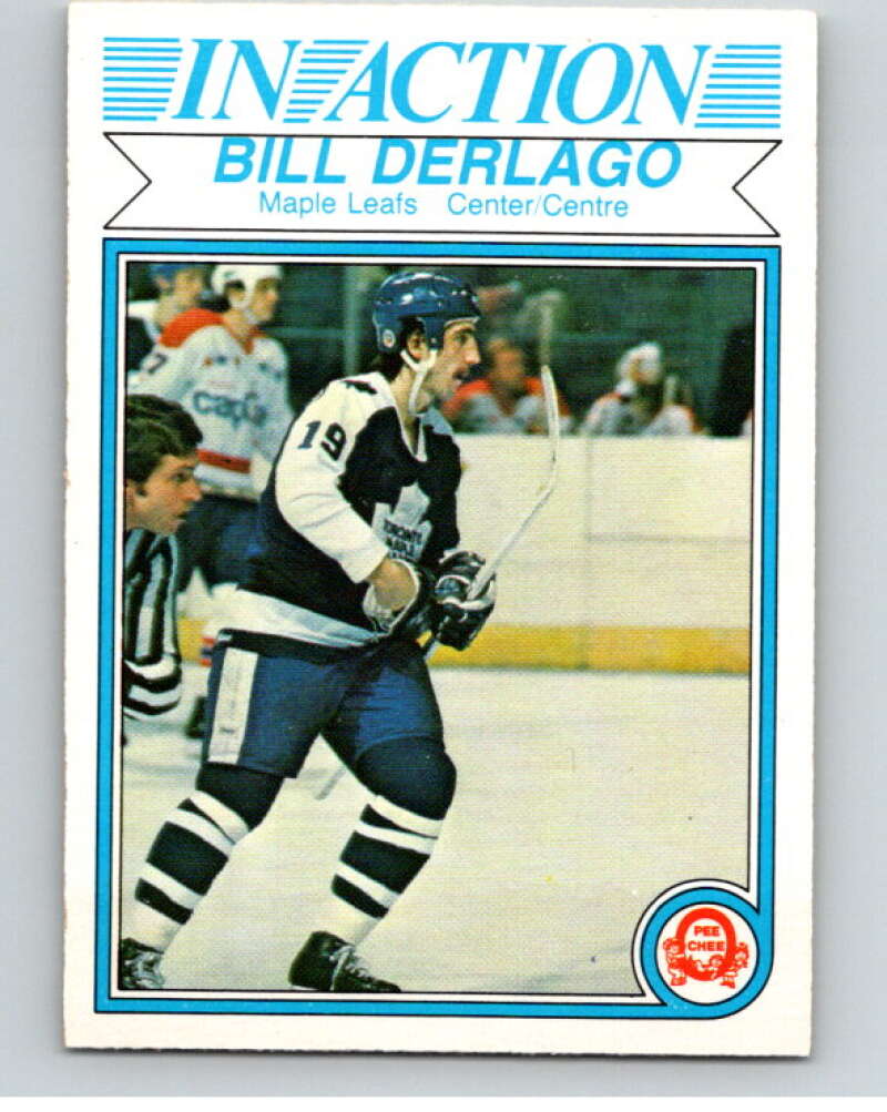 1982-83 O-Pee-Chee #320 Bill Derlago IA Toronto Maple Leafs V59329 Image 1