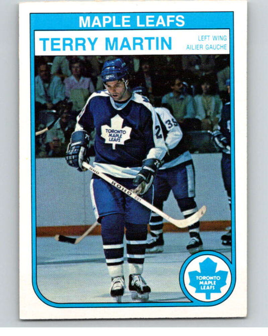 1982-83 O-Pee-Chee #329 Terry Martin  Toronto Maple Leafs  V59393 Image 1