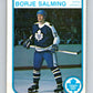 1982-83 O-Pee-Chee #332 Borje Salming  Toronto Maple Leafs  V59425 Image 1