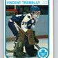 1982-83 O-Pee-Chee #334 Vincent Tremblay  RC Rookie Toronto Maple Leafs  V59435 Image 1