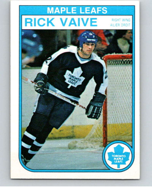 1982-83 O-Pee-Chee #335 Rick Vaive  Toronto Maple Leafs  V59440 Image 1