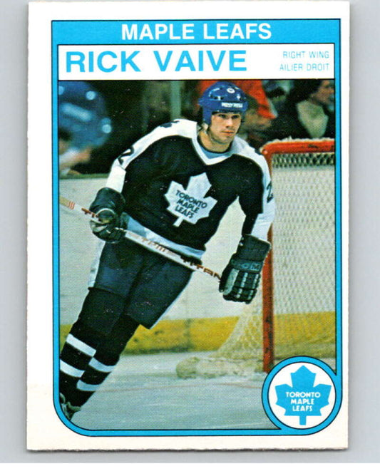1982-83 O-Pee-Chee #335 Rick Vaive  Toronto Maple Leafs  V59441 Image 1
