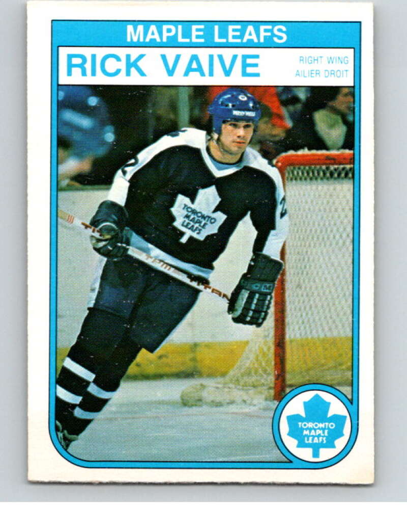 1982-83 O-Pee-Chee #335 Rick Vaive Toronto Maple Leafs V59443 Image 1