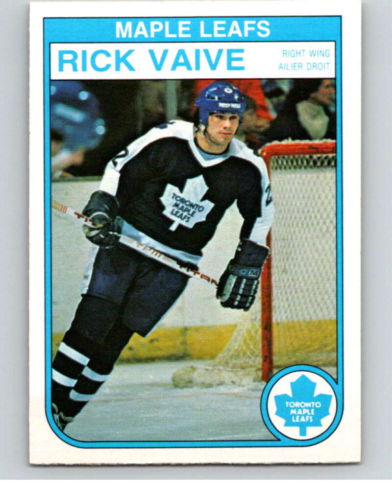 1982-83 O-Pee-Chee #335 Rick Vaive Toronto Maple Leafs V59444 Image 1