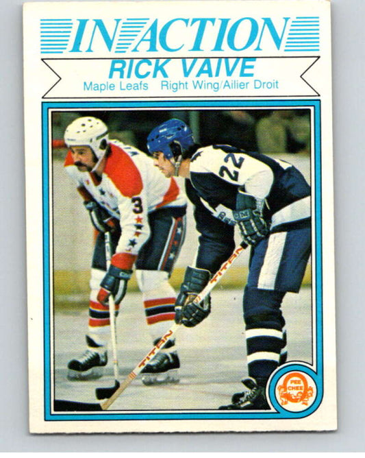 1982-83 O-Pee-Chee #336 Rick Vaive IA  Toronto Maple Leafs  V59445 Image 1