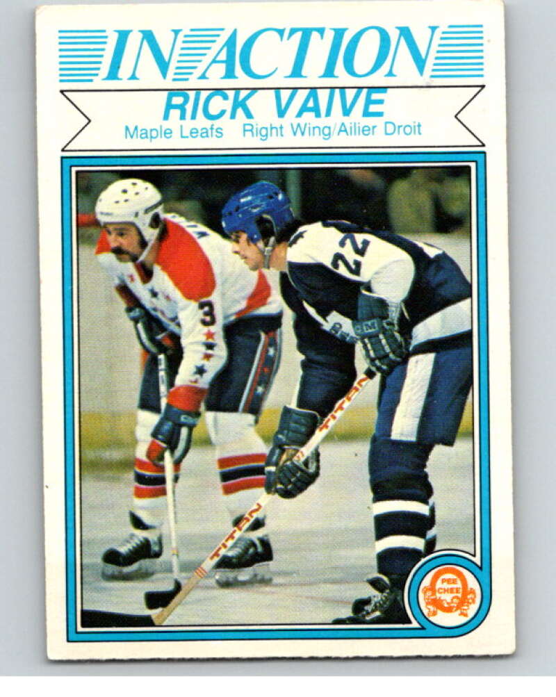 1982-83 O-Pee-Chee #336 Rick Vaive IA Toronto Maple Leafs V59446 Image 1