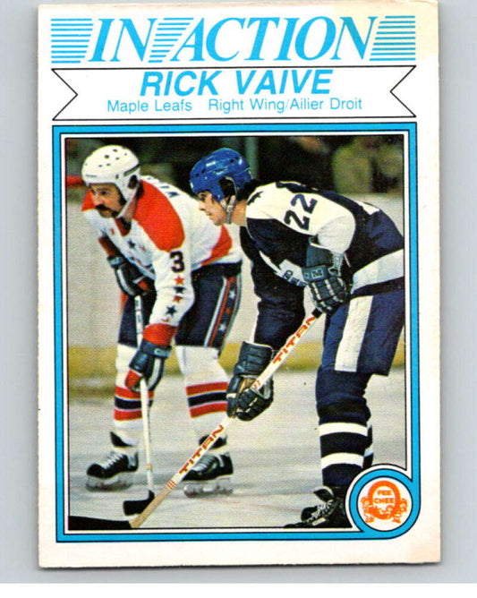 1982-83 O-Pee-Chee #336 Rick Vaive IA  Toronto Maple Leafs  V59447 Image 1