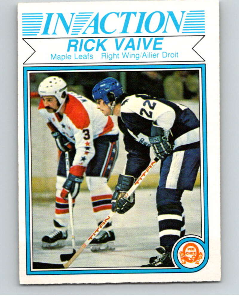 1982-83 O-Pee-Chee #336 Rick Vaive IA Toronto Maple Leafs V59448 Image 1