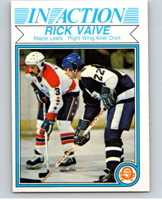 1982-83 O-Pee-Chee #336 Rick Vaive IA  Toronto Maple Leafs  V59449 Image 1