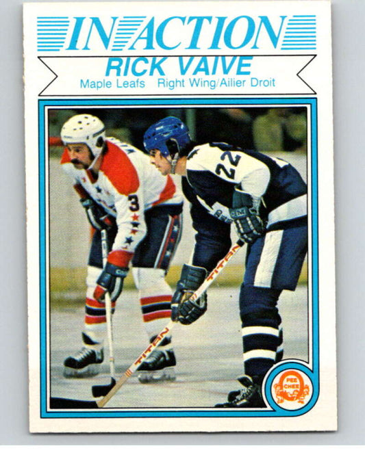 1982-83 O-Pee-Chee #336 Rick Vaive IA  Toronto Maple Leafs  V59451 Image 1