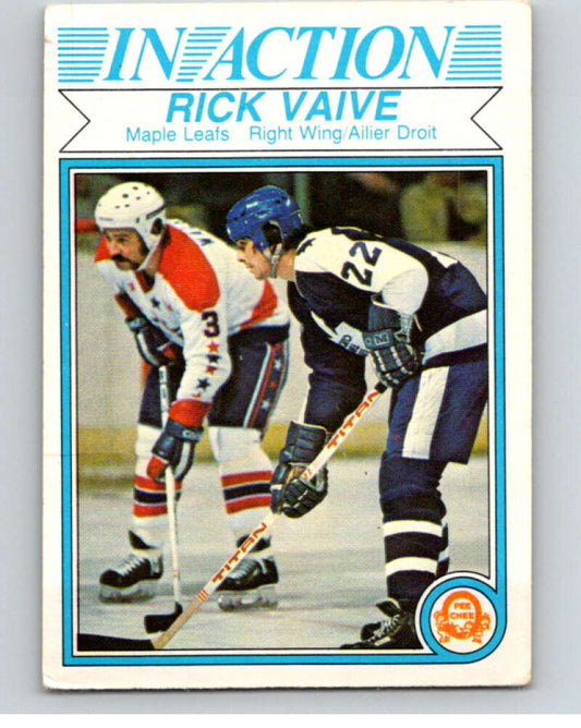 1982-83 O-Pee-Chee #336 Rick Vaive IA  Toronto Maple Leafs  V59452 Image 1