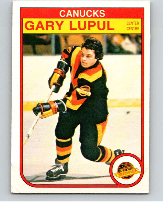 1982-83 O-Pee-Chee #354 Gary Lupul  RC Rookie Vancouver Canucks  V59582 Image 1