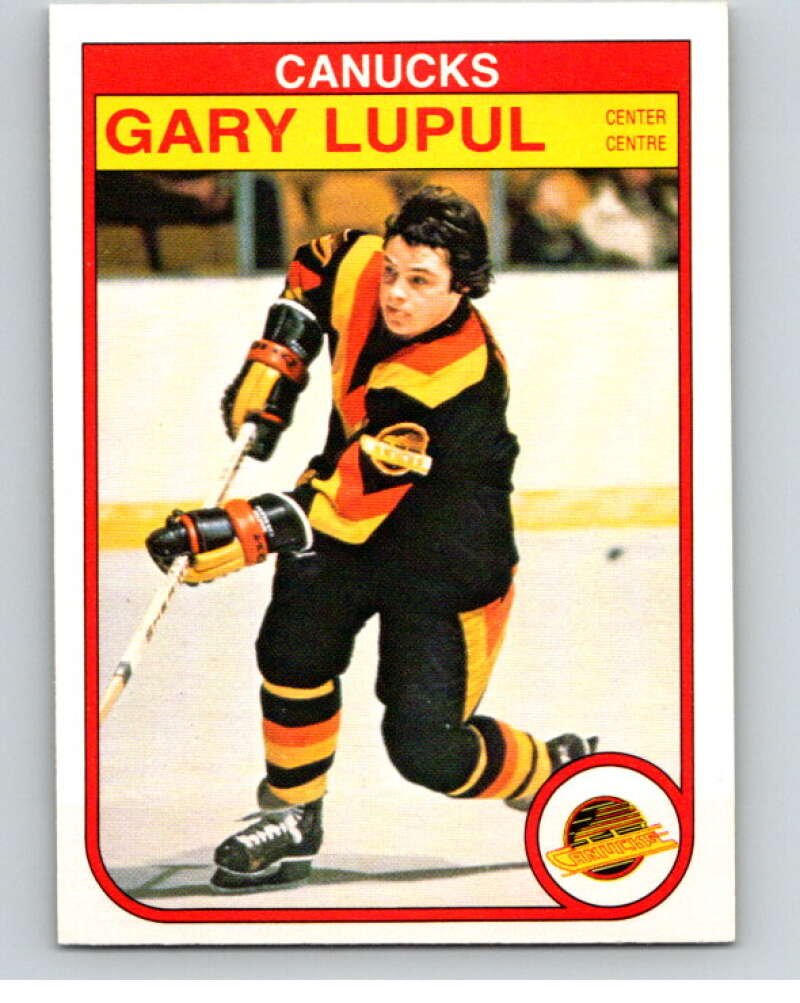 1982-83 O-Pee-Chee #354 Gary Lupul RC Rookie Vancouver Canucks V59583 Image 1