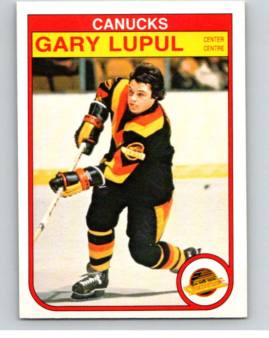 1982-83 O-Pee-Chee #354 Gary Lupul  RC Rookie Vancouver Canucks  V59583 Image 1