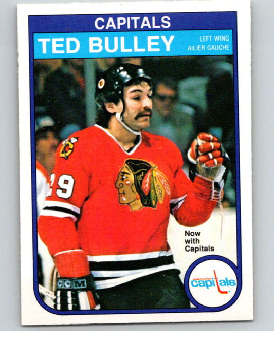 1982-83 O-Pee-Chee #360 Ted Bulley  Washington Capitals  V59629 Image 1